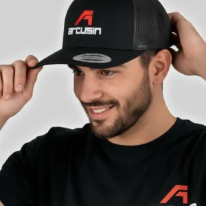 ARCUSIN SNAPBACK CAP BLACK
