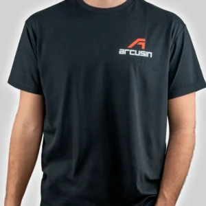 ARCUSIN LOGO TEE BLACK UNISEX