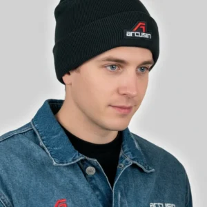ARCUSIN KNIT BEANIE NAVY